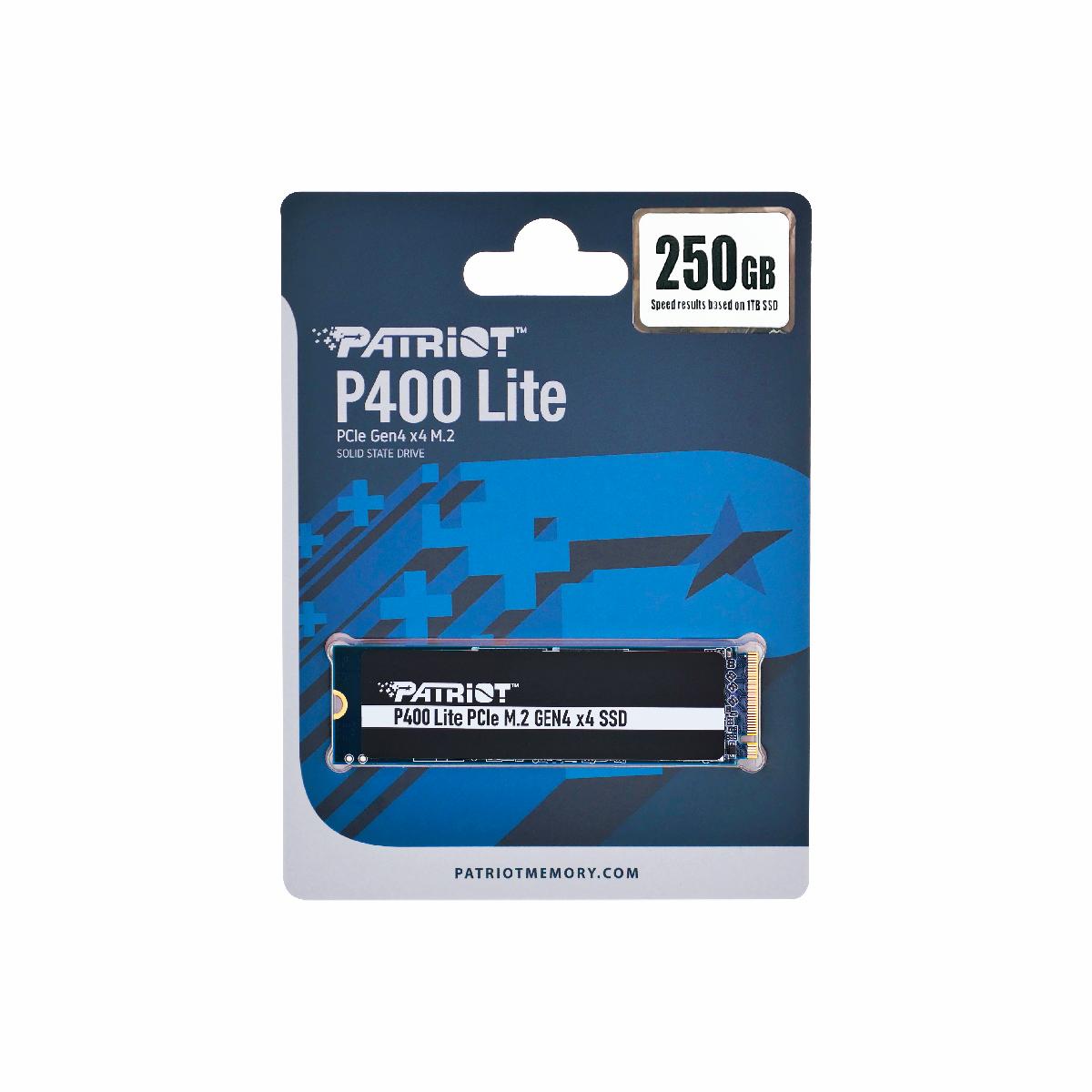 Patriot P400 Lite M.2 NVMe 2280 SSD – High-Speed PCIe 4.0 Storage Patriot P400 Lite M.2 NVMe 2280 SSD – High-Speed PCIe 4.0 Storage